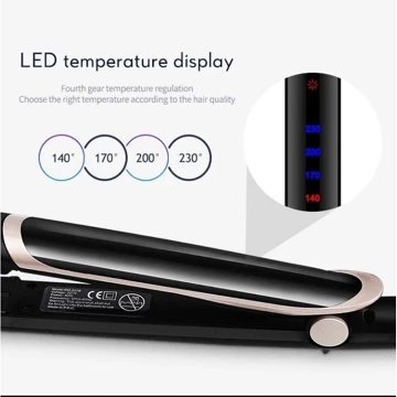KEMEI KM 2219 Catokan Rambut 2 IN 1 Professional Infrared 2in1 Lurus Dan Curly