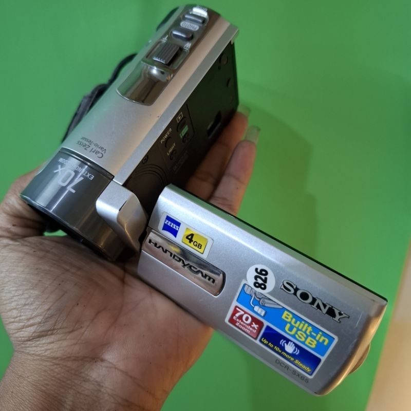 Vhbw Batteria Compatibile Per Sony DCR-SX65E/SX63E - 2200mAh, 7.2V, Li-Ion Con Infochip - Sostituisce NP-FV70/FV50 - 3