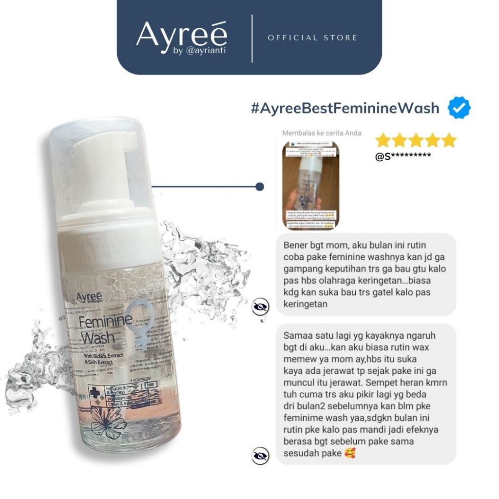 Jual Ayree Feminine Wash | Shopee Indonesia
