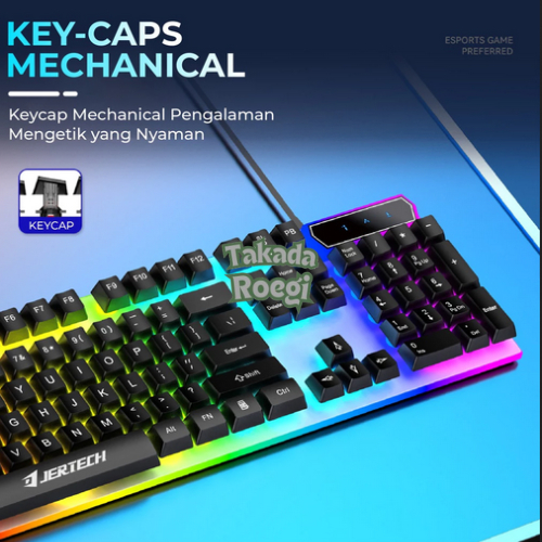 Jual Keybord Keyboard Keiboard Kibort Gaming PC Komputer Lampu LED RGB ...