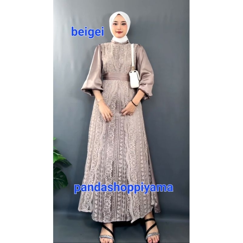 dress brokat modern sabrina brokat dress