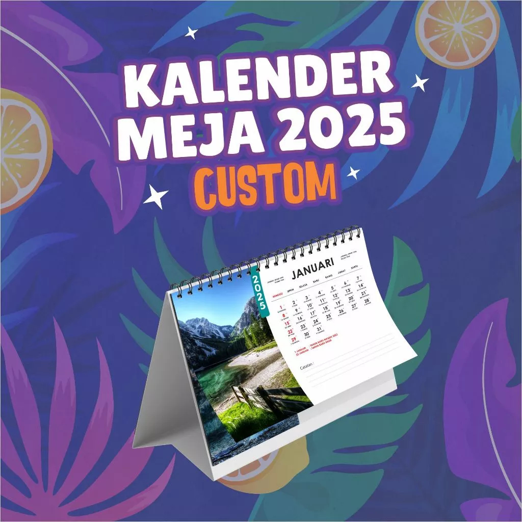 Jual KALENDER MEJA 2025 - KALENDER DUDUK - KALENDER CUSTOM FOTO/GAMBAR ...