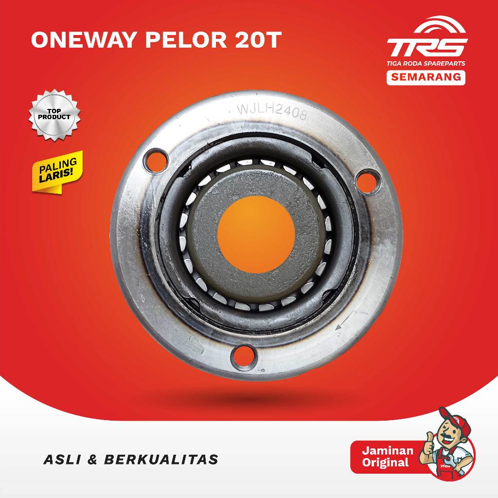 Jual TRS Oneway One Way Pelor 20t Motor Roda Tiga Viar 150cc 200cc ...