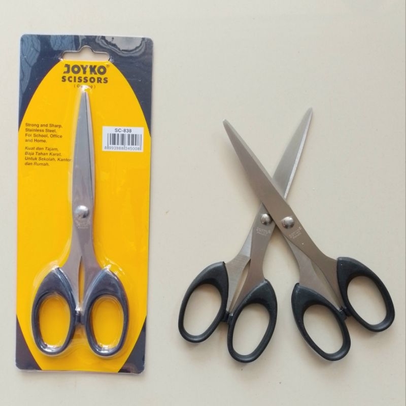 Jual Gunting Scissors Joyko SC-838 Sedang ( Pcs ) [ Original ] | Shopee ...