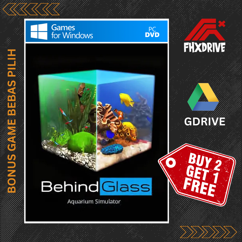 Jual BEHIND GLASS AQUARIUM SIMULATOR | BELI 2 GRATIS 1 | GAME PC ...