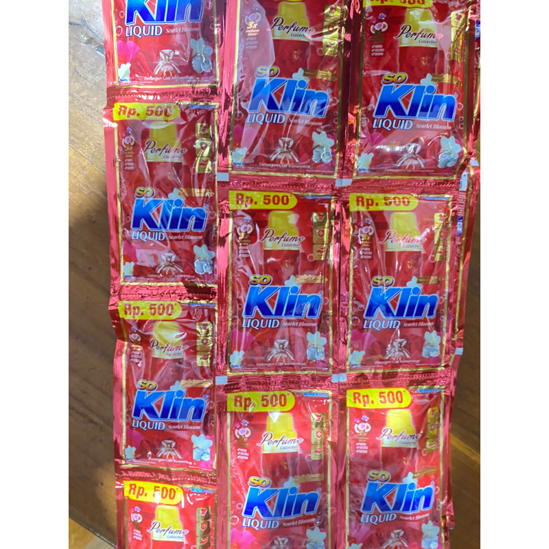 Jual soklin liquid cair renceng 12x20ml | Shopee Indonesia