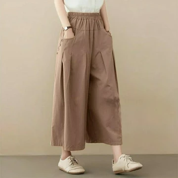 Celana Kulot Linen Jumbo Wanita ANOYA