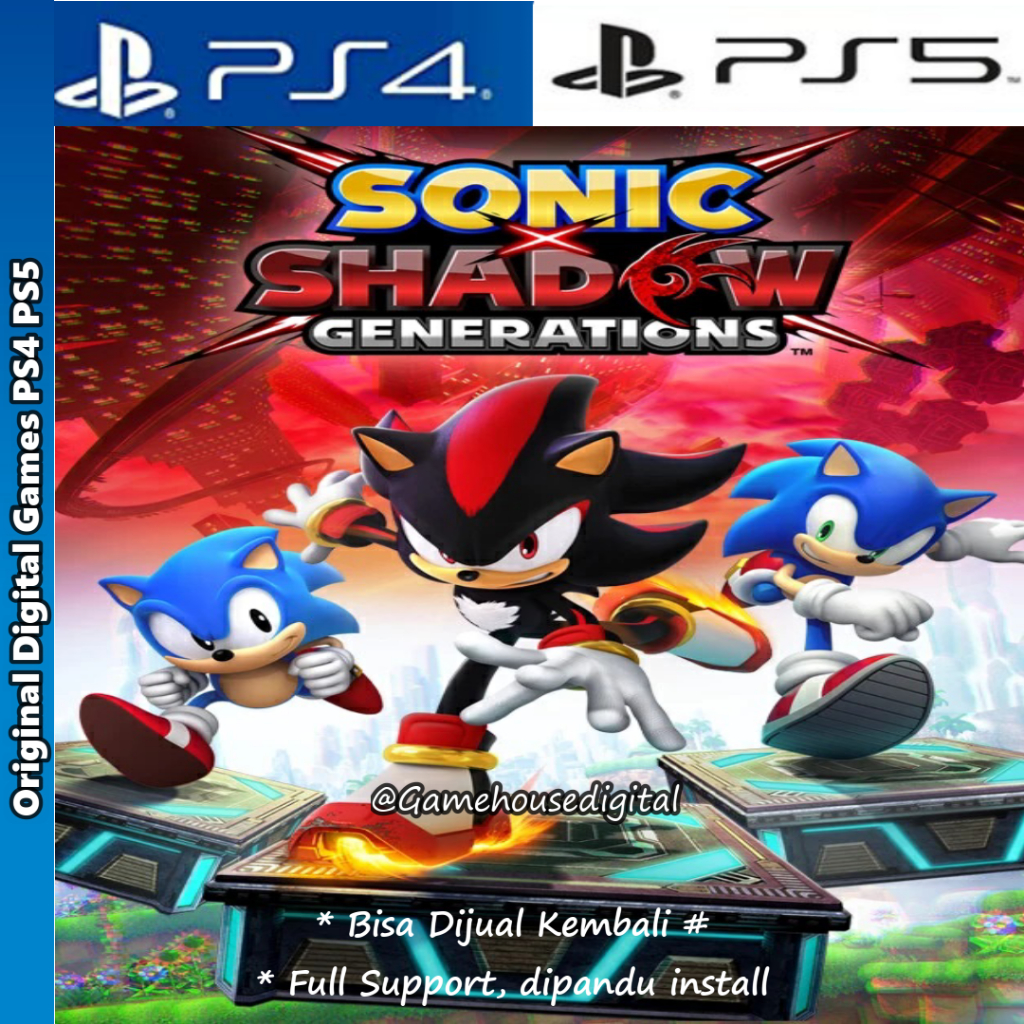 Jual Sonic X Shadow Generations PS4 PS5 | Shopee Indonesia