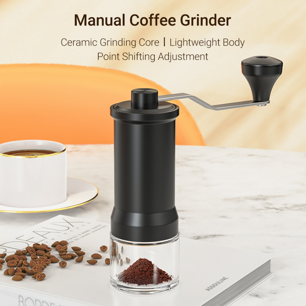 Jual Cliton Penggiling Kopi Manual -Grinder Keramik 30 Level Adjustable ...