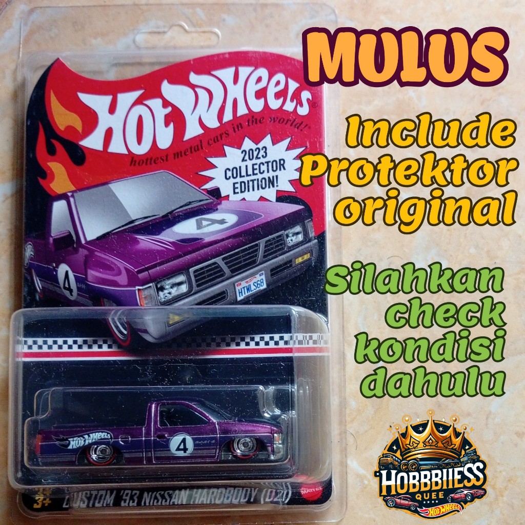 Jual Hot Wheels 2023 Collector Edition Custom '93 Nissan Hardbody (D21 ...