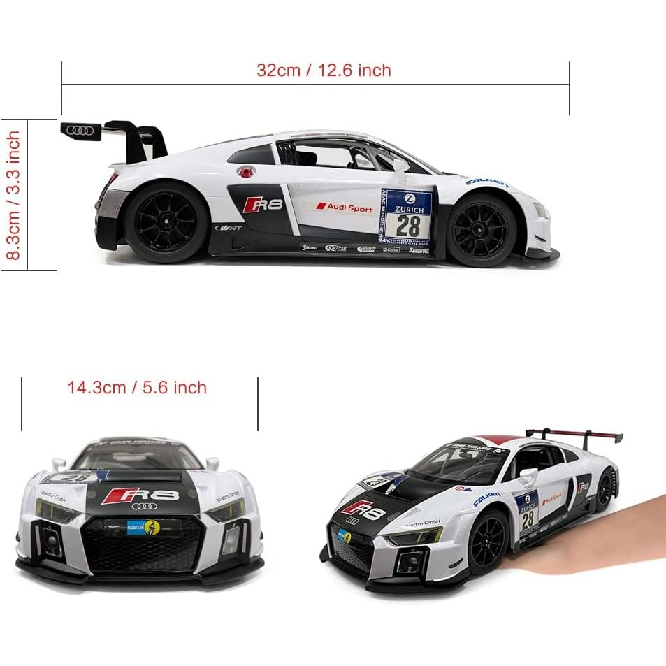Jual Rastar RC 75300 Audi R8 LMS 2.4Ghz Remote Control 1/14 Scale ...