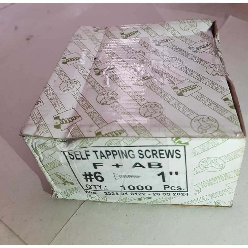 Jual SEKRUP TAPPING FAB SCREW 6 x 1