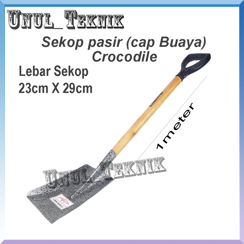 Jual GROSIR TERMURAH!! Sekop Crocodile Gagang Kayu – Alat Kuat dan ...