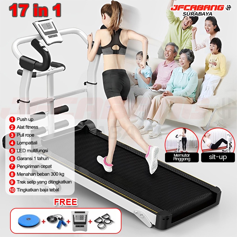 Jual Treadmill Manual Multifungsi 20 in Treadmill/Treadmill Yang