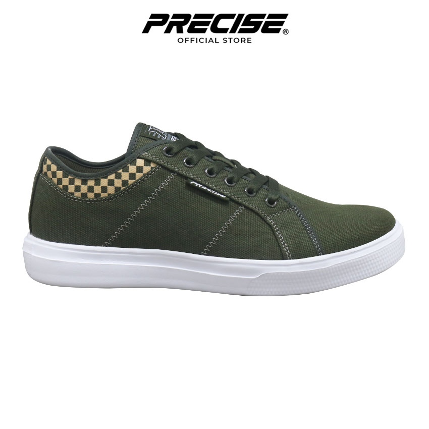 Jual Precise Devan OL M1 Sepatu Sneakers Sporty Pria - Olive/Off White ...