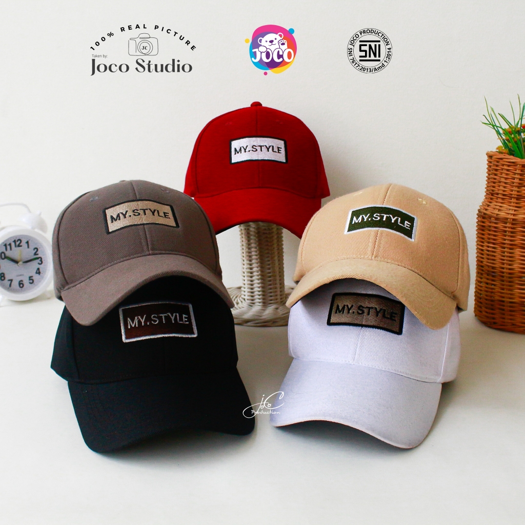 Jual Jocoproduction - Topi Fashion Remaja Dewasa Unisex Topi Baseball ...