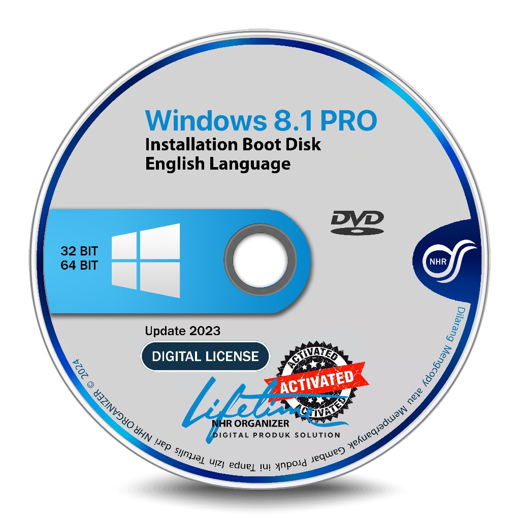 Jual DVD Sistem Operasi Windows® 8.1 Pro 32/64-Bit Up 2023 | DVD ...