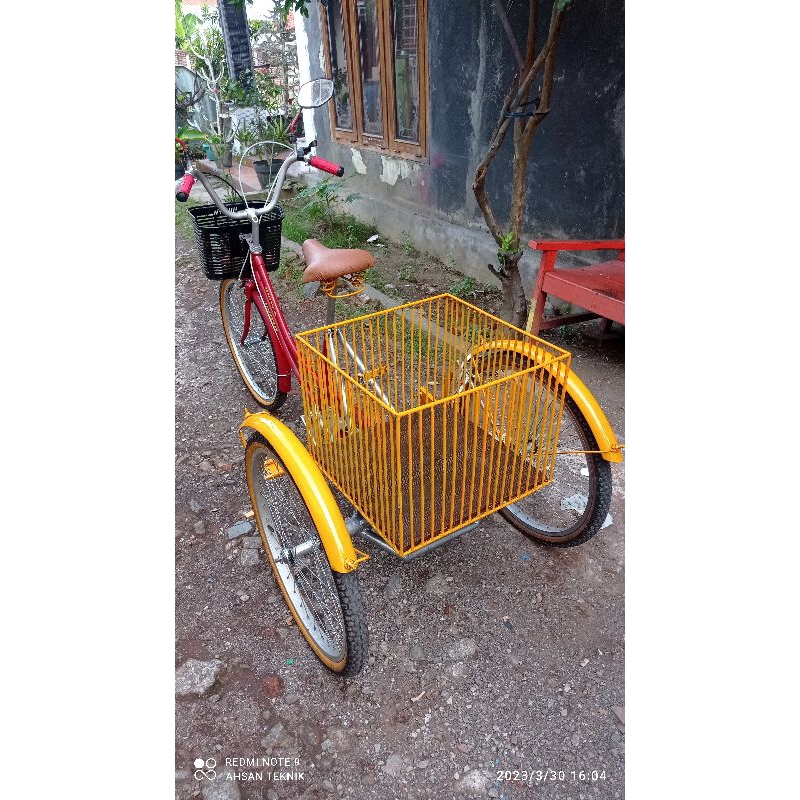 Jual Sepeda roda 3 dewasa 24in | Shopee Indonesia