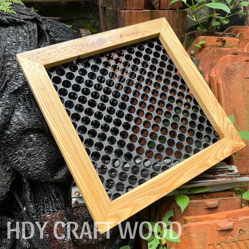 Jual Frame Platycerium Kayu Jati 33x33 cm / Papan Simbar / Bingkai ...