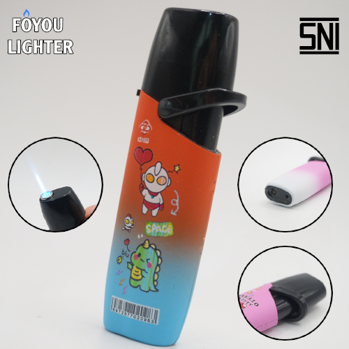 Jual Korek Api Bara Character SNI Foyou Lighter Torch Zet Flame ...