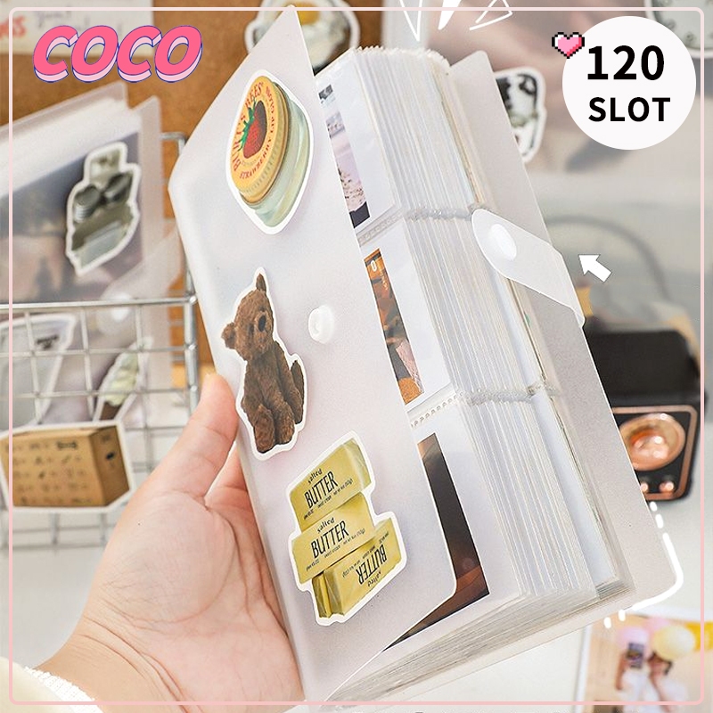 Jual Album foto Polaroid Waterproof 2R Kolbuk Photocard 120 Slot Album ...