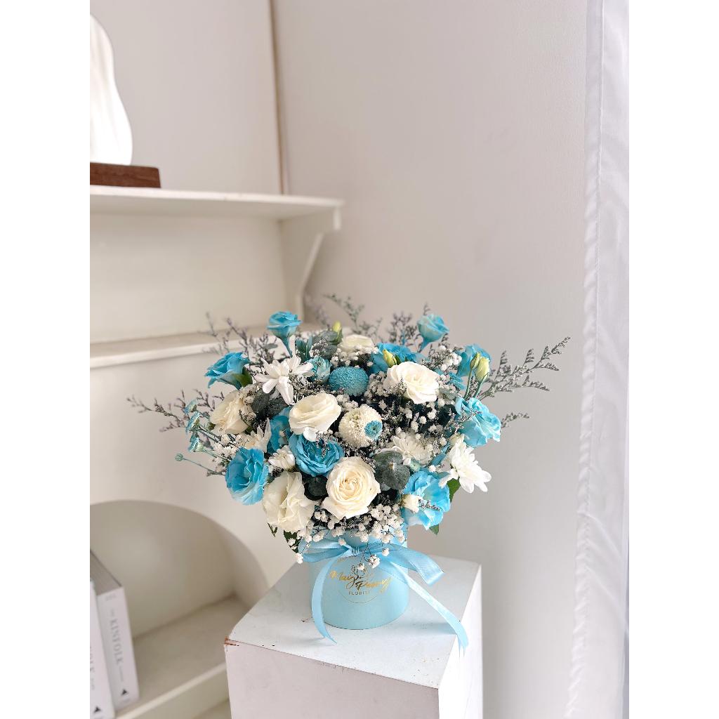 Jual FRESH BLOOM BOX SMALL SIZE - BOX BUNGA BLOOM BOX FLOWER BOX FRESH ...