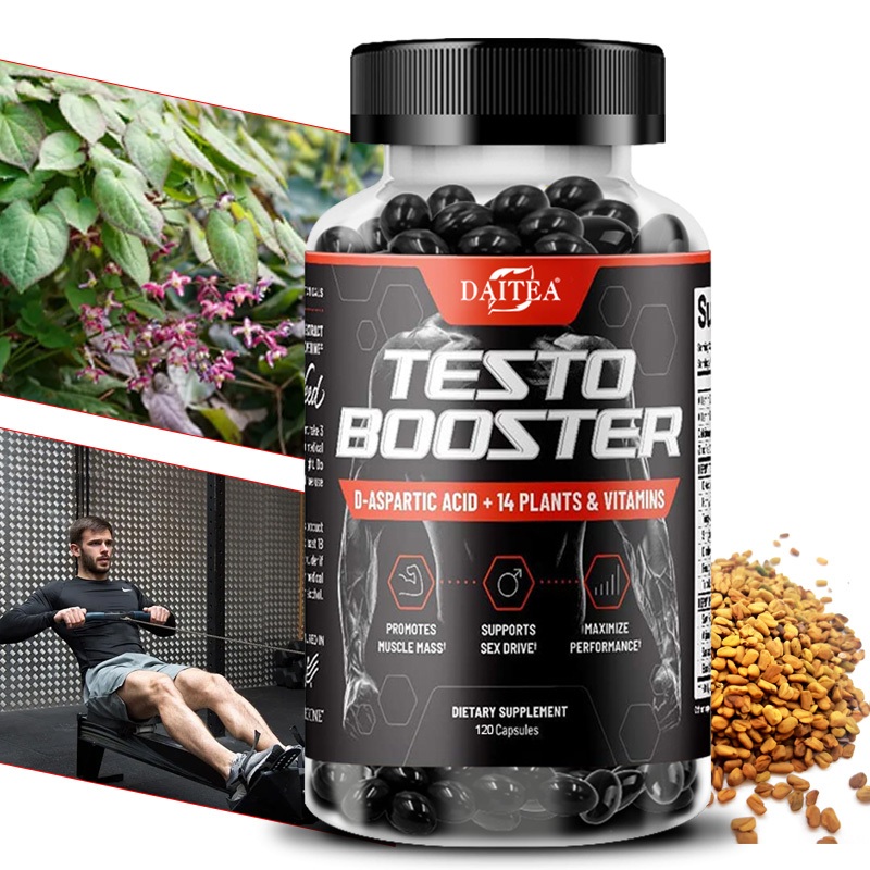 Jual TESTO BOOSTER Men's Muscle Building Supplement D-Aspartic Acid ...