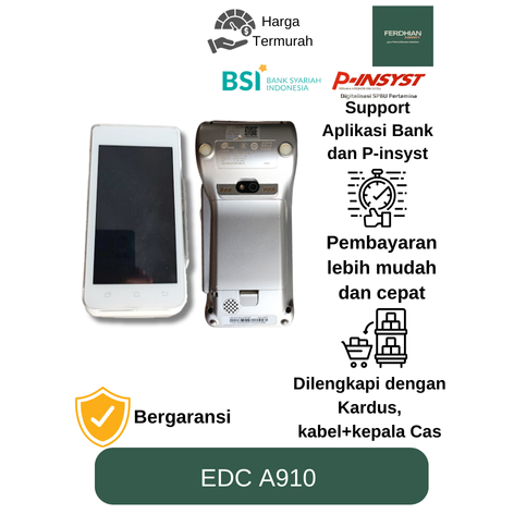 Jual ANDROID EDC PAX A910 DIGITALISASI SPBU - EDC A910 | Shopee Indonesia