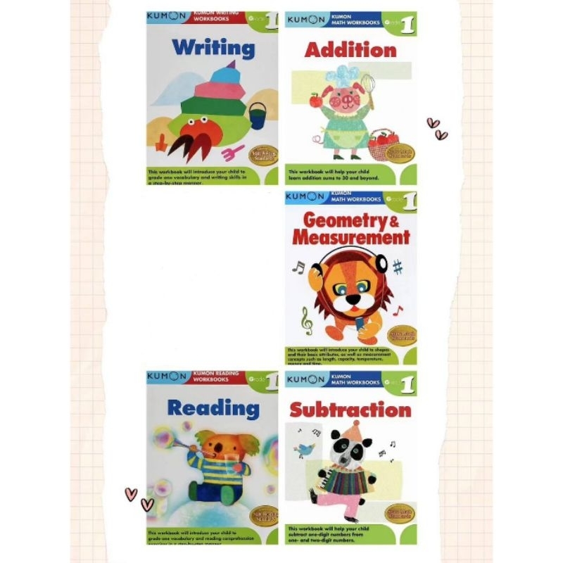 Jual Kumon Math Workbook Grade 1 | Shopee Indonesia