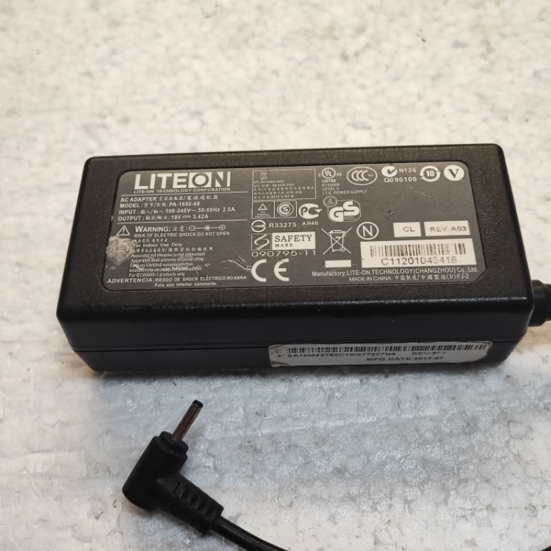 Alimentation PC Portable Adaptateur-Chargeur Pour LiteOn PA-1650-02 SED80N2-19.0 Advent 0335A1965 adp-65hb MSI PR200 S260 Asus - Informatique