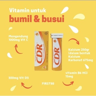 Jual CDR untuk Ibu Hamil dan Menyusui isi 10 tablet | Shopee Indonesia