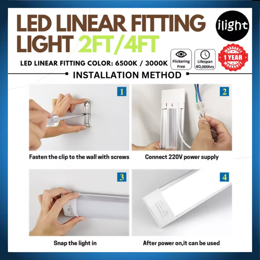 Jual PROMO!! LAMPU KAP TL RM LED 18 / 36 WATT / LAMPU KAP RM LED 18W ...
