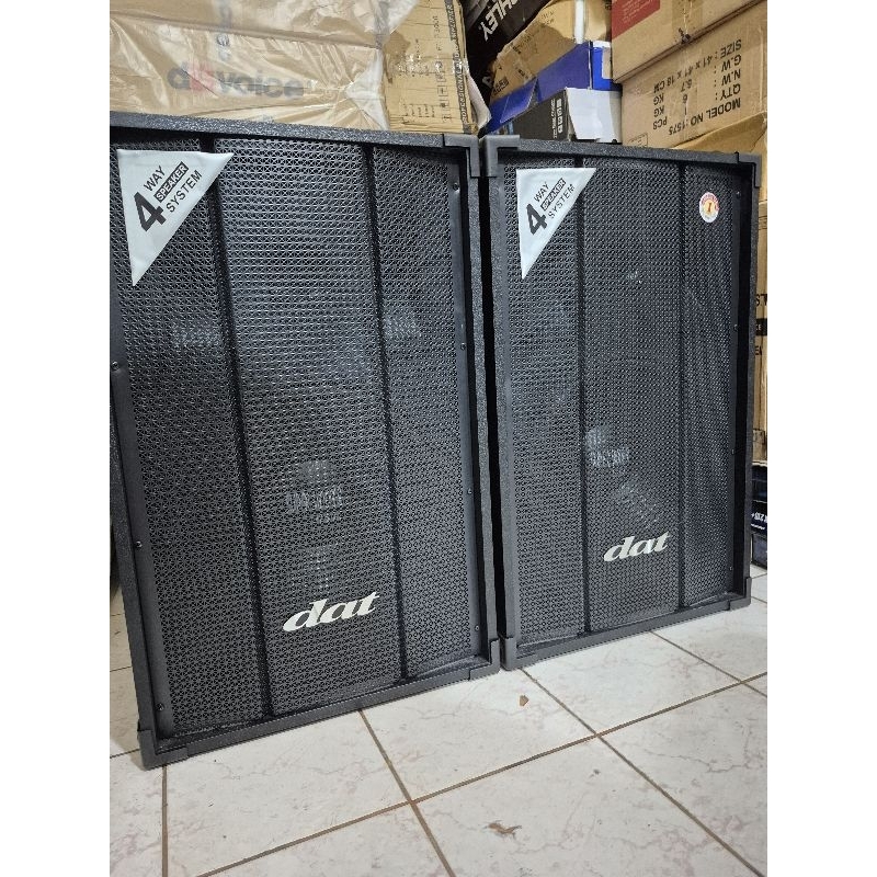 Jual speaker DAT 12INCH PASIF PRO 3T 4WAY(2BUAH) | Shopee Indonesia