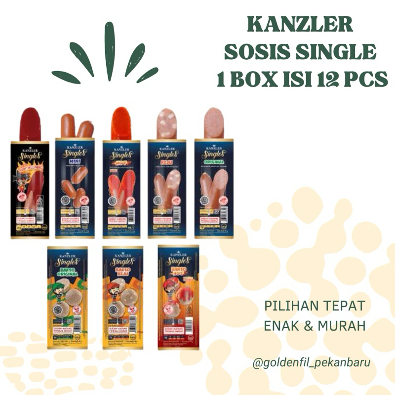 Jual KANZLER SOSIS SINGLE / KANZLER BAKSO SINGLES BOX | Shopee Indonesia