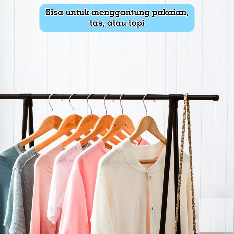 Jual ATT - TRIANGLE MULTI RACK - Rak Gantungan Baju Buku Segitiga ...