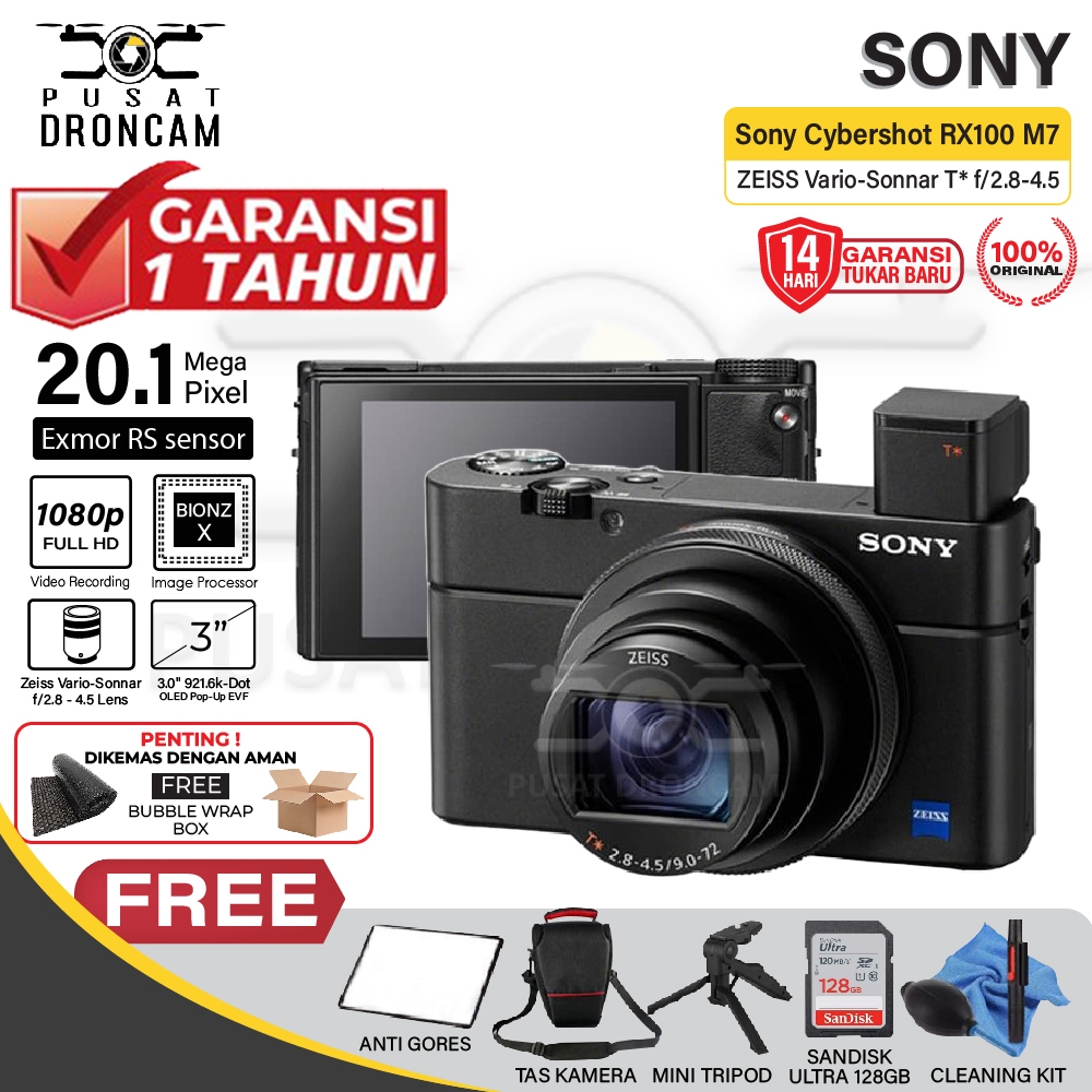 Jual Sony Cybershot RX100 M7 - RX-100 VII - MARK 7 Bergaransi Original ...
