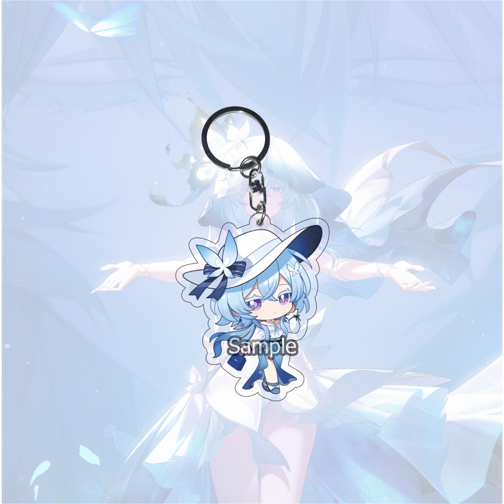 Jual Gantungan Kunci Wuthering Waves Shorekeeper - Ganci Anime Games ...