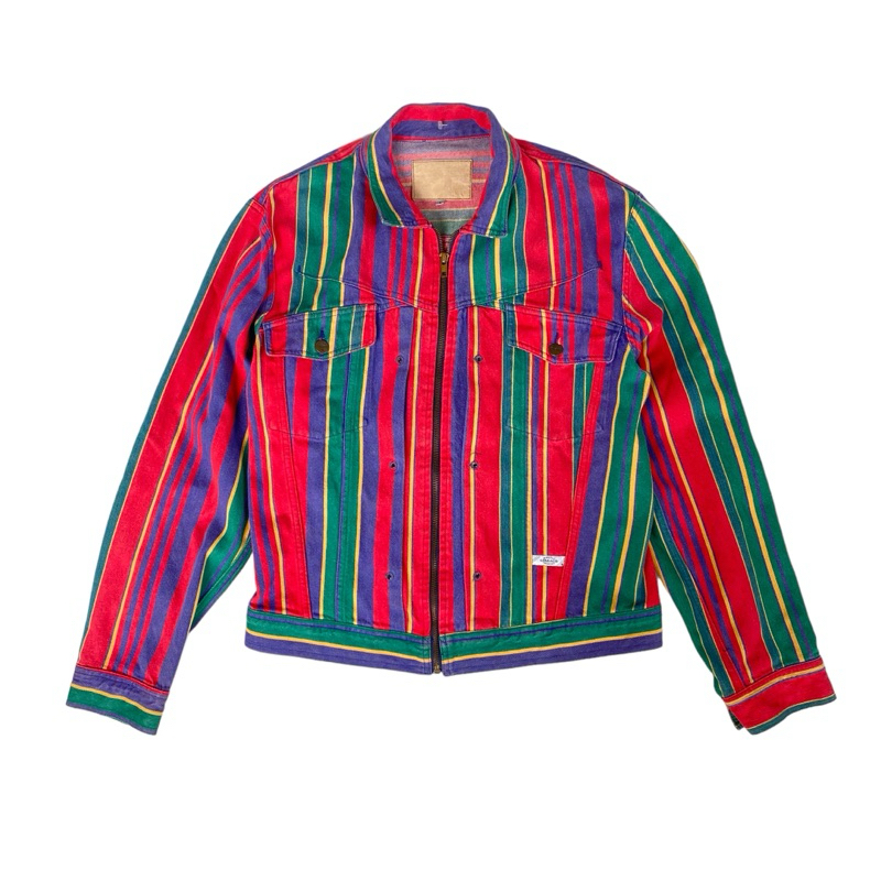 Tunique Bohème Vintage Girbaud – Multicouleur, Coton, Taille 40, été