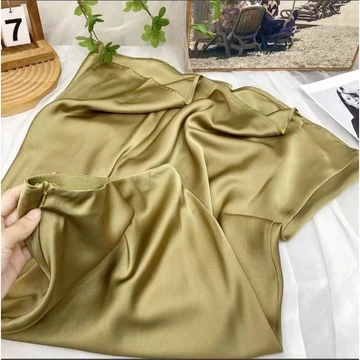AmS Rok Satin Premium Impor BKK Mermaid Satin Skirt