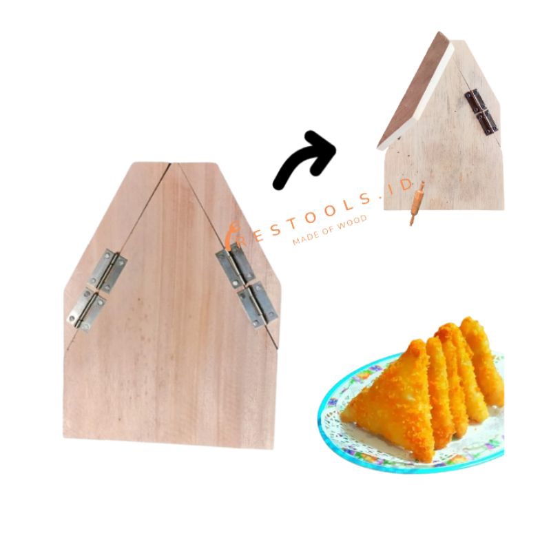 Jual PAPAN LIPAT RISOLES SEGITIGA & PANJANG - BAHAN KAYU HALUS | Shopee ...