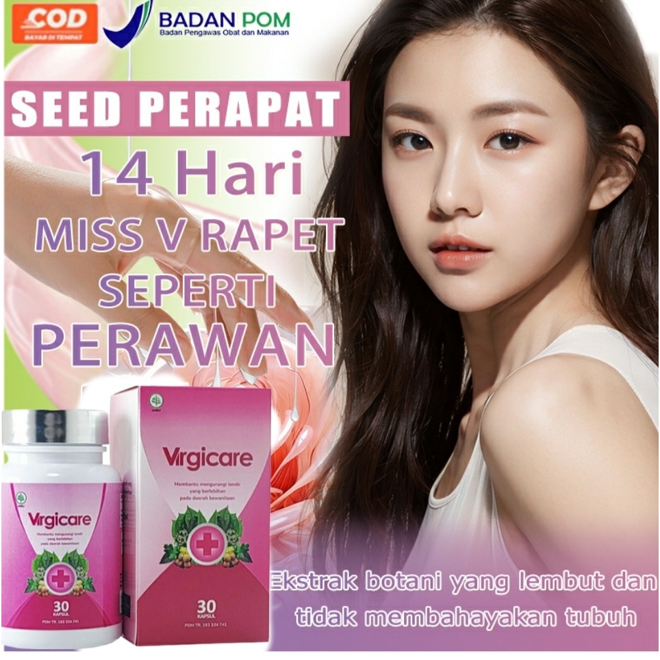 Virgicare Perapat Miss V Tidak Bau Dan Kembali Perawan& Keputihan Asli 100% Bpom - foto 3