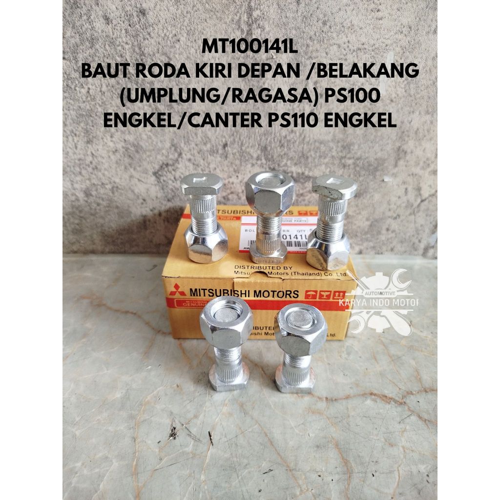 Jual Baut Roda Engkel Ban ps100/ps110 Canter Engkel MT100141L | Shopee ...