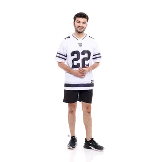ZONEFIT Jersey Streetwear Number 22 / Jersey Olahraga / Vintage / Jersey Rugby