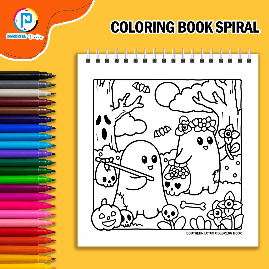 Jual Very Demure Coloring Book Buku Mewarnai spiral | Shopee Indonesia