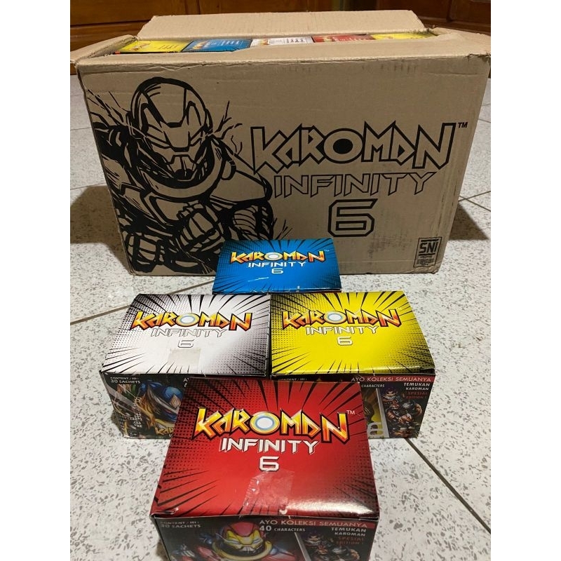 Jual Karoman Infinity 6 Mainan anak kartu / puzzle card | Shopee Indonesia