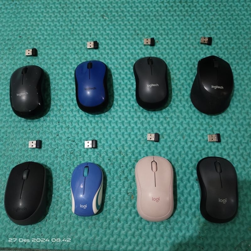 Jual mouse wireless logitech original second bekas | Shopee Indonesia