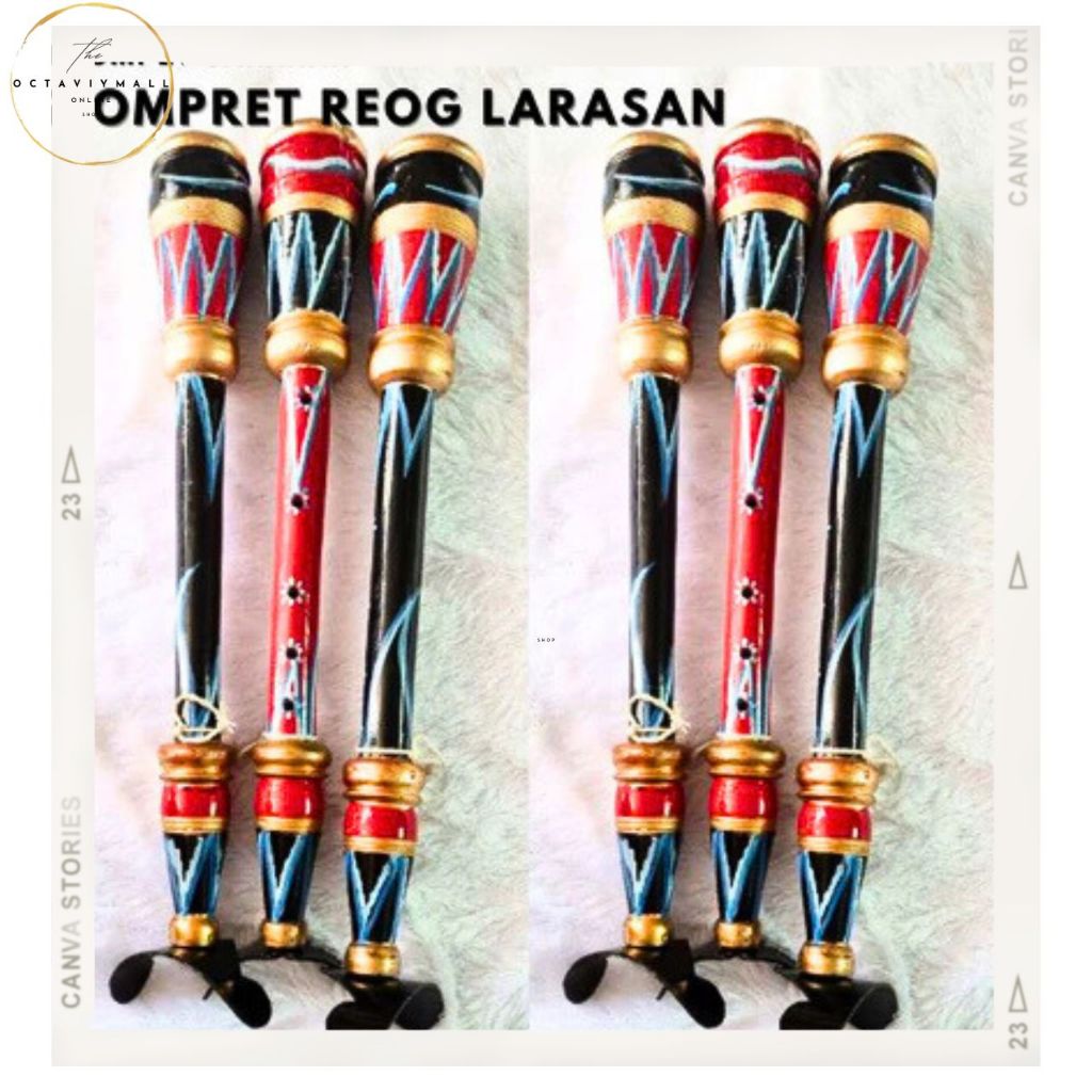 Jual Terompet Jaranan Motif Reog Larasan Unik - Sompret Barongan dengan ...