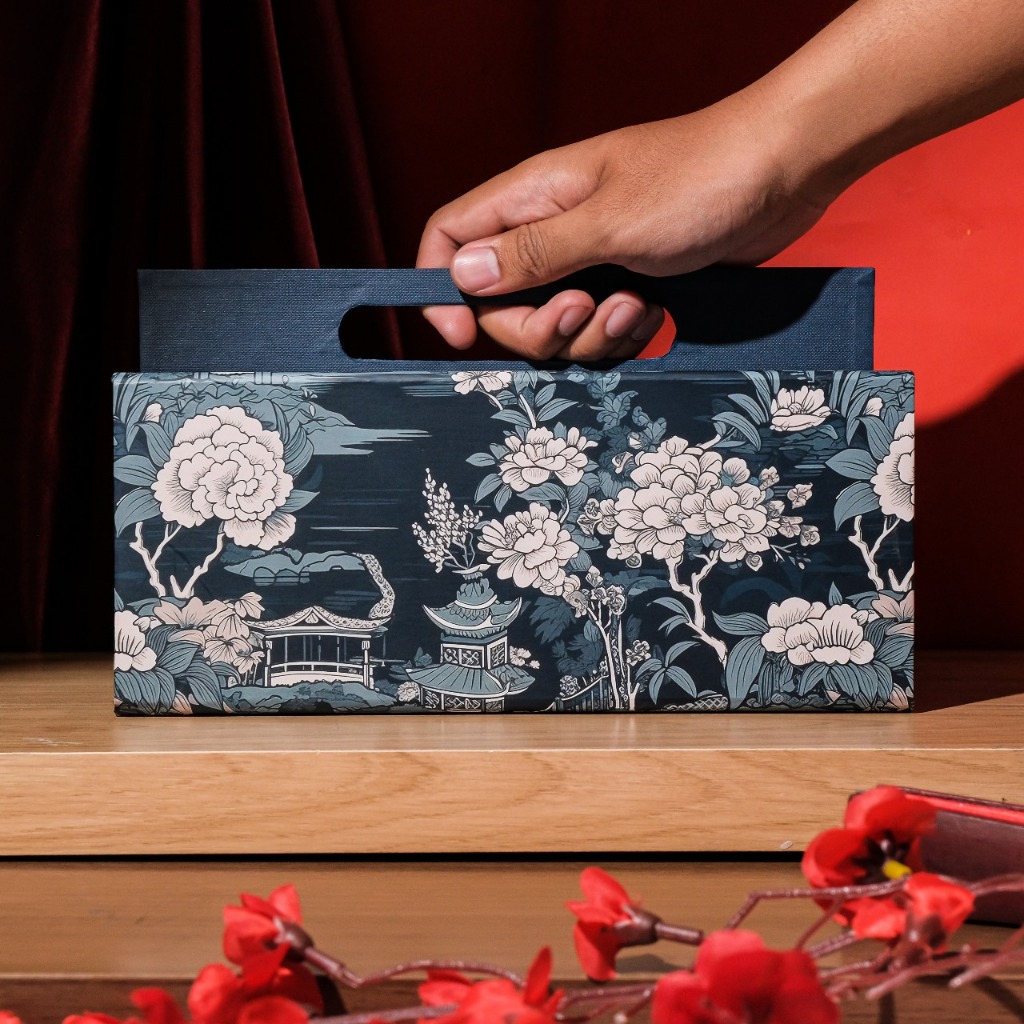 Jual Festival Box - Hardbox Magnet 2 sisi Box Hampers Imlek | Shopee ...