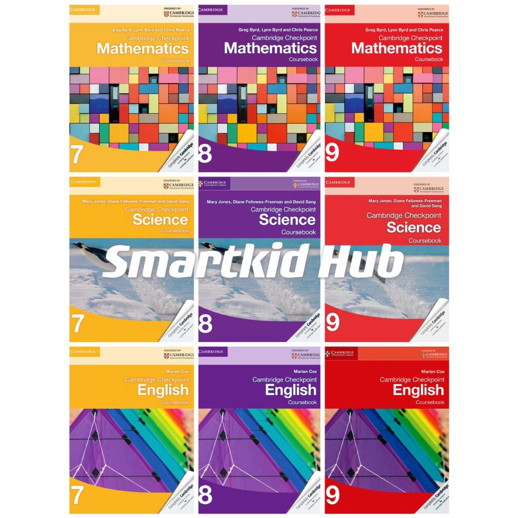 Jual Checkpoint Mathematics Science English 7/8/9 Coursebook Practice ...