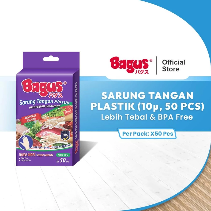  Sarung Tangan Plastik